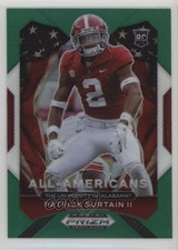 2021 Panini Prizm Draft Picks All-American Green Patrick Surtain II #199 1i3m