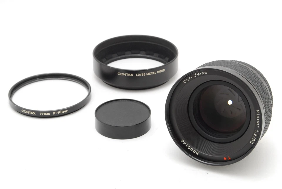 [Casi COMO NUEVO] Lente Contax Carl Zeiss Planar T* 55mm F/1.2 MMG 100 años... - Imagen 2 de 4