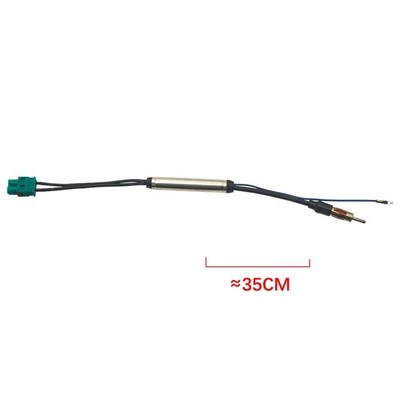 Dual für Fakra Z zu DIN Antenne Umwandlungskabel für Auto Audio Receiver