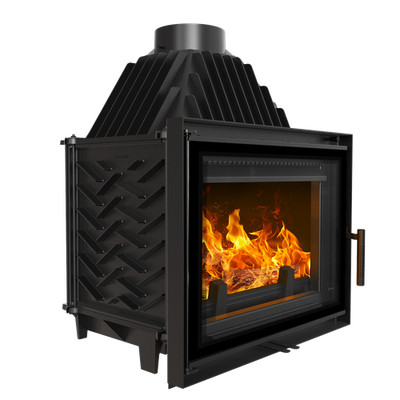 Kratki Kamineinsatz Gusseisen ZOSIA DECO 12 kW Ø 200
