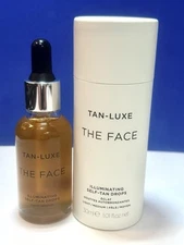 Tan-Luxe The Face Illuminating Self-Tan Drops Light-Medium(30ml/1.01fl) New