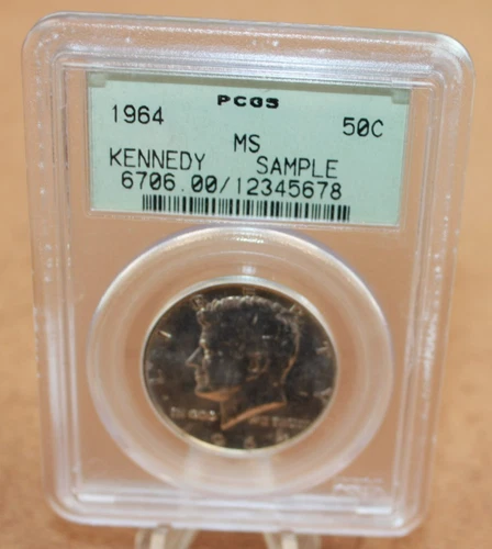 1964 Kennedy Half Dollar PCGS MS Sample [075WEJ]