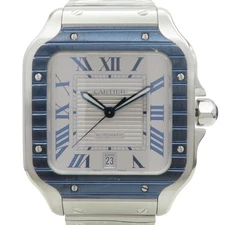 Cartier Santos de Cartier Watch WSSA0047 Automatic Silver Dial Stainless Steel