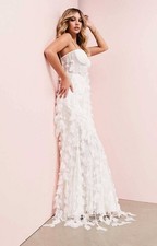 ASOS Womens White Maxi Dress RRP £250