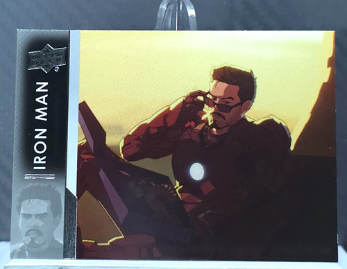 Iron Man [High Gloss Flagship] #12 Marvel 2023 Upper Deck What If card