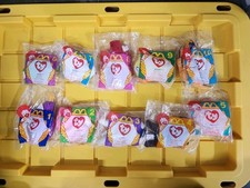 McDonalds Ty Teenie Beanie Babies Complete 1996 Set All sealed Happy Meal 10pcs