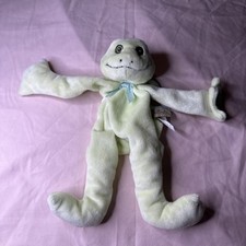 Vintage Bunnies By the Bay Silly Buddy Frog Stuffed Plush Animal Toy Lovey Baby