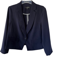 Talbots Navy Blue Size 14W/P blazer