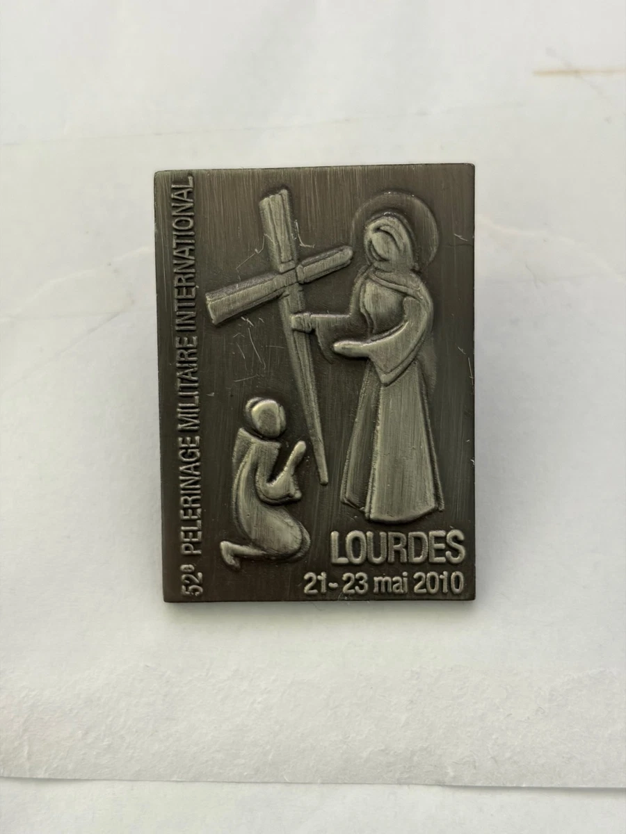 Insigne Pèlerinage Militaire International Lourdes 2019 - 61e Régiment De Dragons