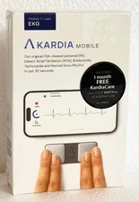 AliveCor AC-009 KardiaMobile Wireless Personal EKG Monitor Silver  NEW Sealed