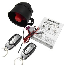 Universal Car Alarm Security System Anti-Theft Burglar with 2 Remote Control