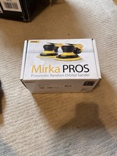 Mirka Pros 650CV 150mm Orbit 5.0mm Air Sander with Central Vacuum 12000 rpm