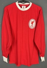 RETRO REPLICA MEN'S FC LIVERPOOL 1962/1969 SOCCER FOOTBALL SHIRT JERSEY SIZE S