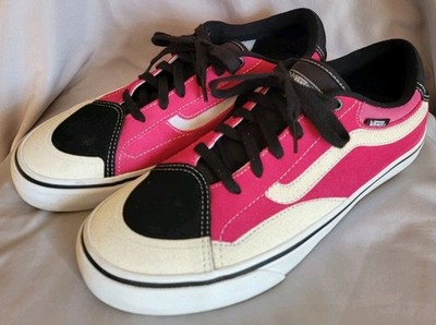 Vans TNT Advanced Prototype Tony Trujillo Shoes Black Magenta White Mens Sz 11 M