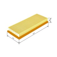 Luftfilter Bosch 1457433520 FüR Fiat Lancia
