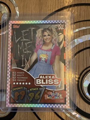 Topps WWE Slam Attax 2021   Alexa Bliss #366   Firefly Fun House   Holo/Foil