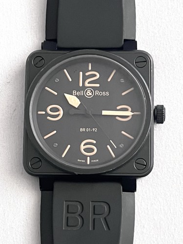 Bell & Ross BR 01-92 Black PVD Full Set