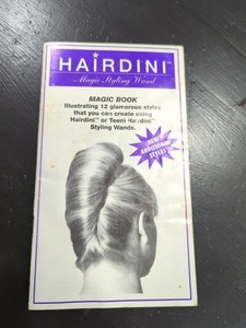 Hairdini Wand Magic styling  book