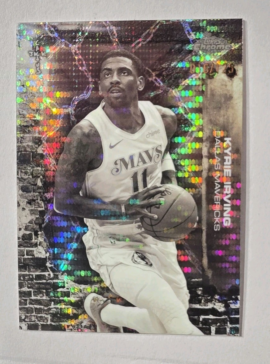 2025-26 Topps Chrome Cactus Jack - Kyrie Irving #52 Sonar Refractor 016 /125
