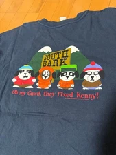 BIG DOG South Park T-shirt Navy 90s