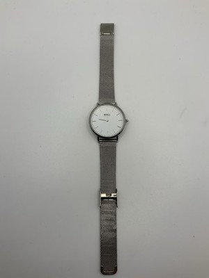 BRAX ''Feel Good'' Armbanduhr   Limited Edition   Silber Mesh-Band   Neue Batterie
