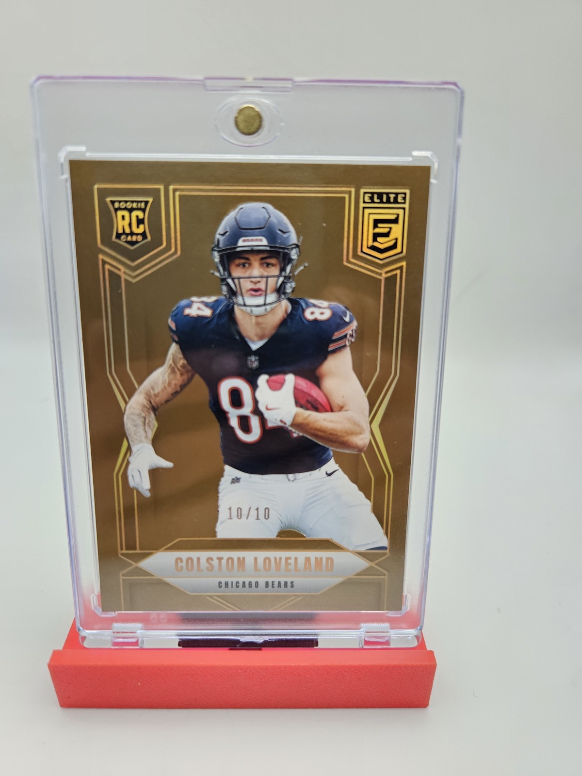 2025 Panini Donruss Elite - Rookies Colston Loveland #109 Gold /10 (RC)