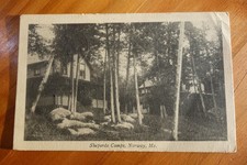 Sheperds Camps, Norway ME MAINE postcard