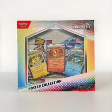 Pokemon TCG Prismatic Evolutions Poster Collection Box