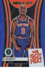 2019-20 Panini - Hoops Premium Stock RJ Barrett We Got Next Blue #1
