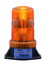 B1L120 110V 120V AMBER LED NON-FLASHING STEADY-ON WARNING LIGHT SMALL BEACON