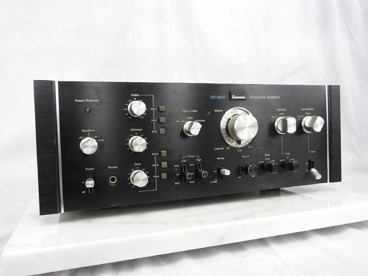 Sansui Au-9900 Integrated Amplifier Transistor Audio Working