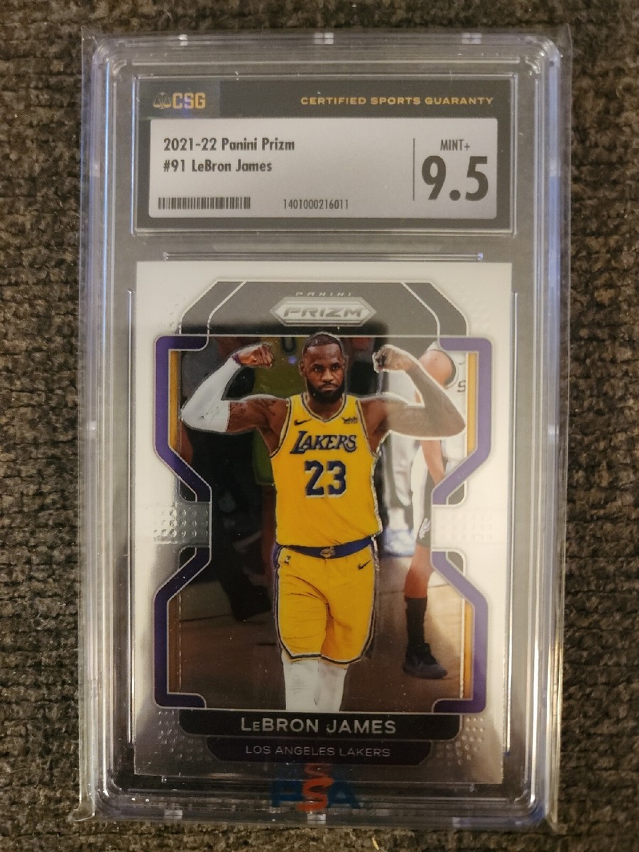 その他 2021 Prizm LeBron James NBA PSA 9 2021 Select #219 Lebron James - Courtside Orange Flash Prizm