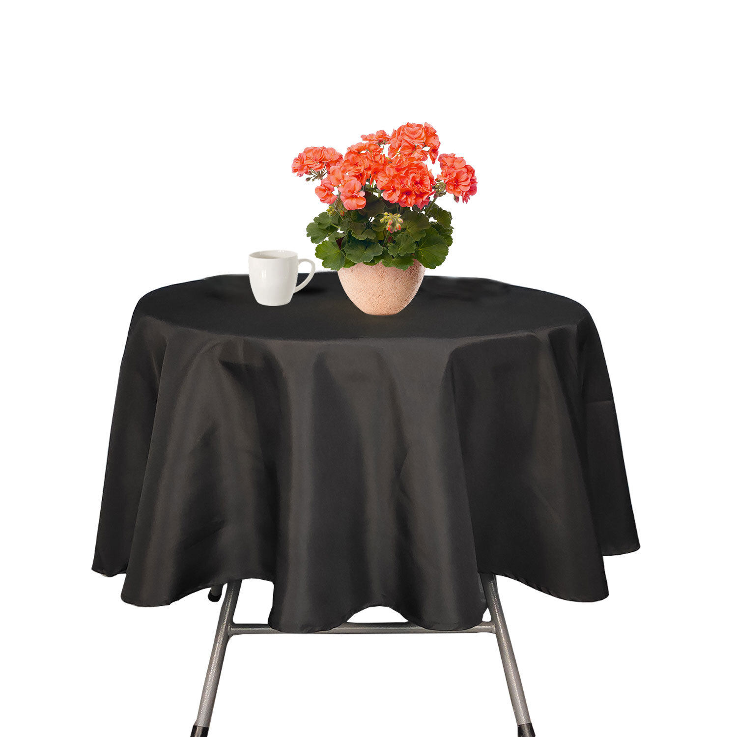 100 Polyester Fabric Tablecloth Square Rectangular Round Dining Table Cover eBay