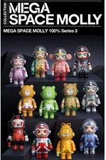 Space Molly 100% Series 3  Individual Blind Box/pick