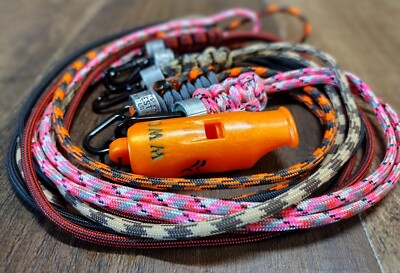 Whistle Lanyard Dog Training Hunting Made in USA