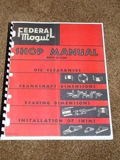 Federal Mogul Parts Catalog 1916-1948 Listings,Part #s,Dimensions,Clearances....