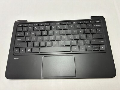 OEM HP Pro X2 410 G1 11.6'' Genuine Palmrest w/Touchpad Keyboard 33W03TP603