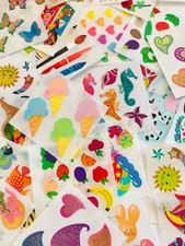 Sandylion Sticker Lot 10 Vtg Mods Random Surprise Bag With Pearly MOP UPDATED