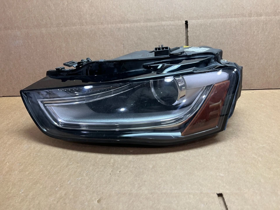 OEM 2013 2014 2015 2016 AUDI A4 XENON HEADLIGHT COMPLETE NON-AFS LEFT LH NICE! - Image 4 of 4