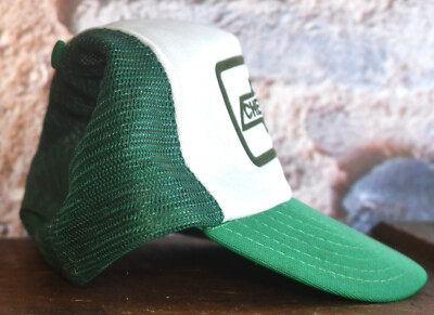 Vintage Chevrolet Chevy Advertising Mesh Snapback Trucker Hat S/M
