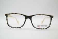 Augusto Valentini 8195 Brown Beige Oval Glasses Eyeglass Frame New