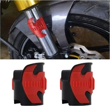 2 PCS Motorcycle Fork Seal Cleaner Tool, Front Fits Red 