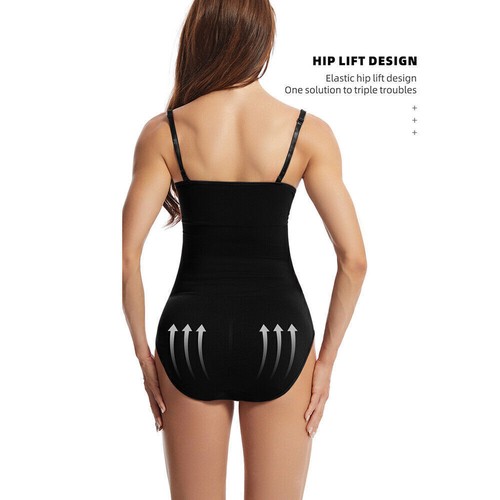 Womens Full Body Shaper Shapewear Bodysuit Seamless Firm Tummy Control Slimming - Picture 8 of 20