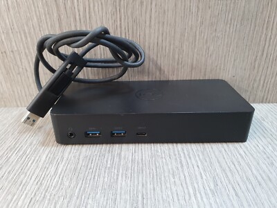 DELL D6000 mit USB 3.0 Typ-C schwarz Docking Gigabit Ethernet Grade C EC2905