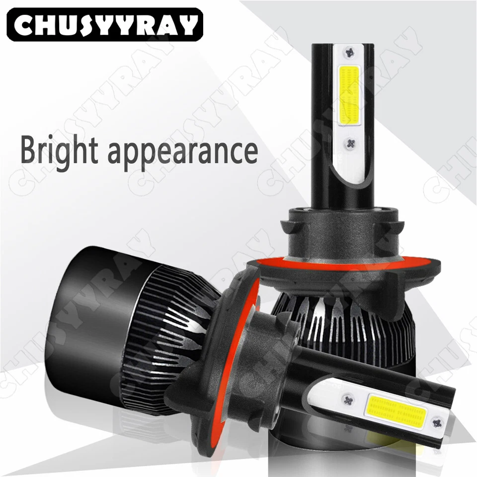 Combo para Pontiac Solstice 2006-2009 faros LED altos/bajos + bombilla antiniebla 4x Foto 2 de 4