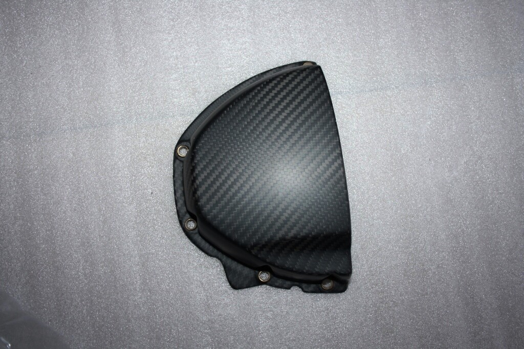 Cache pignon ultra léger en carbone mat pour Speed Triple 2005