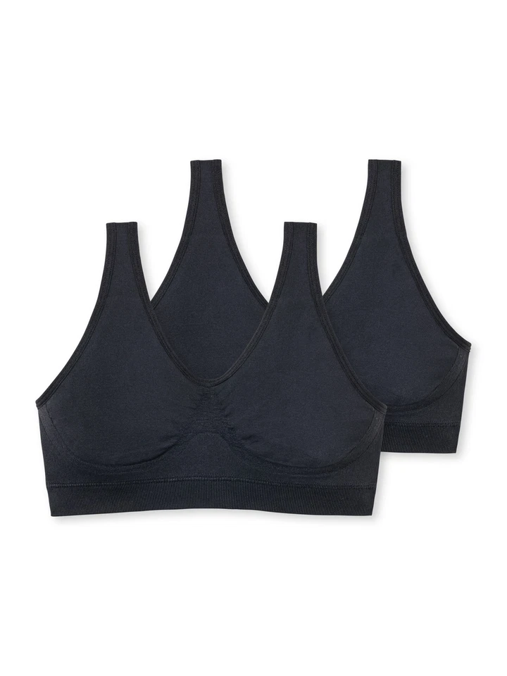 Schiesser Mädchen - Teens Bustier 2er Pack Doppelpack Seamless - 175177