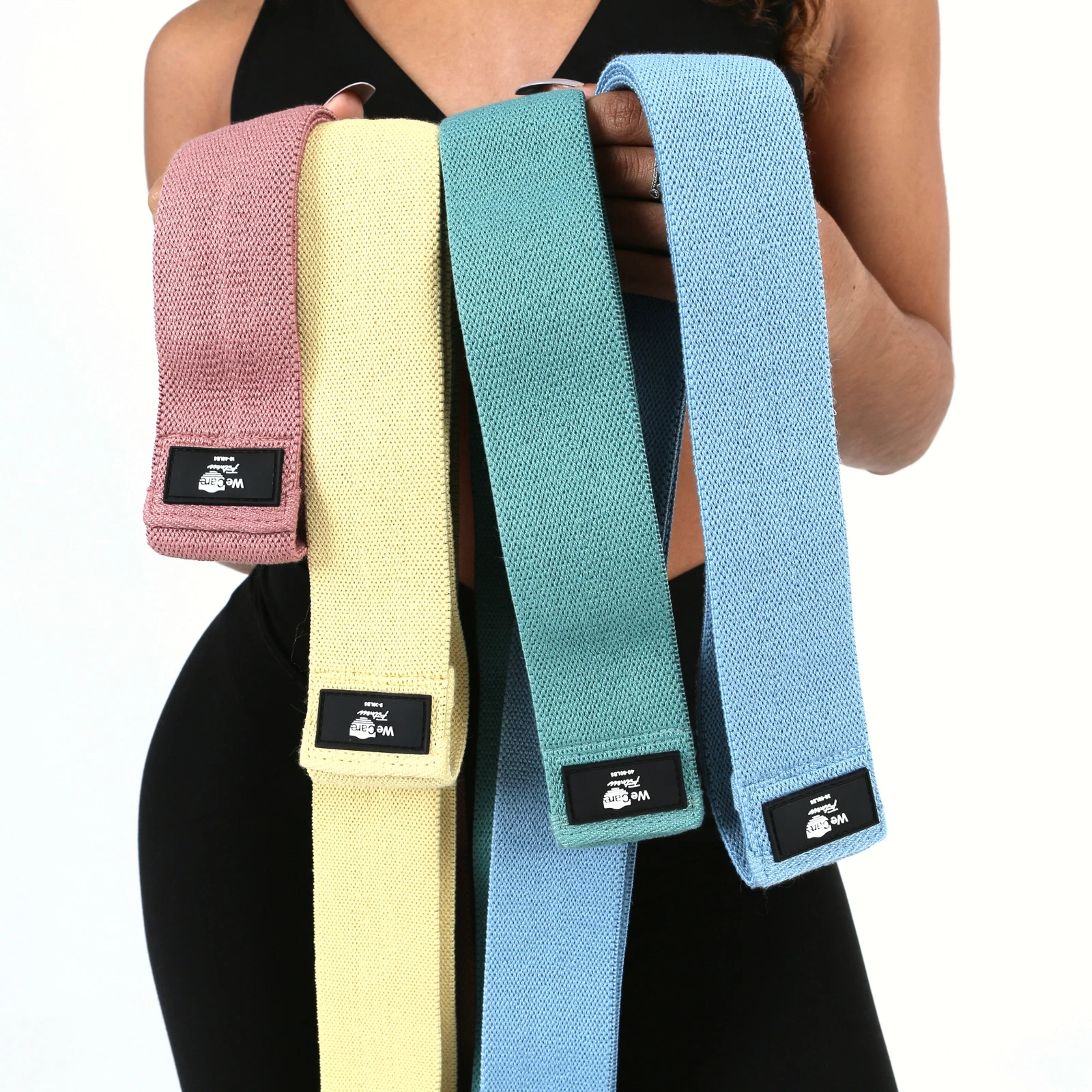 WeCare Fitness Full-Body Workout 4 Pack Resistance Bands - 4 Resistance Levels