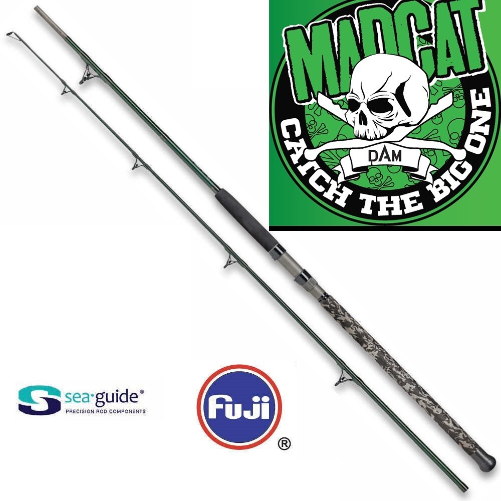 Canna Madcat Black Heavy Duty – Canne Siluro 200-300 Gr 2,70/3,00 M BOA BREAK