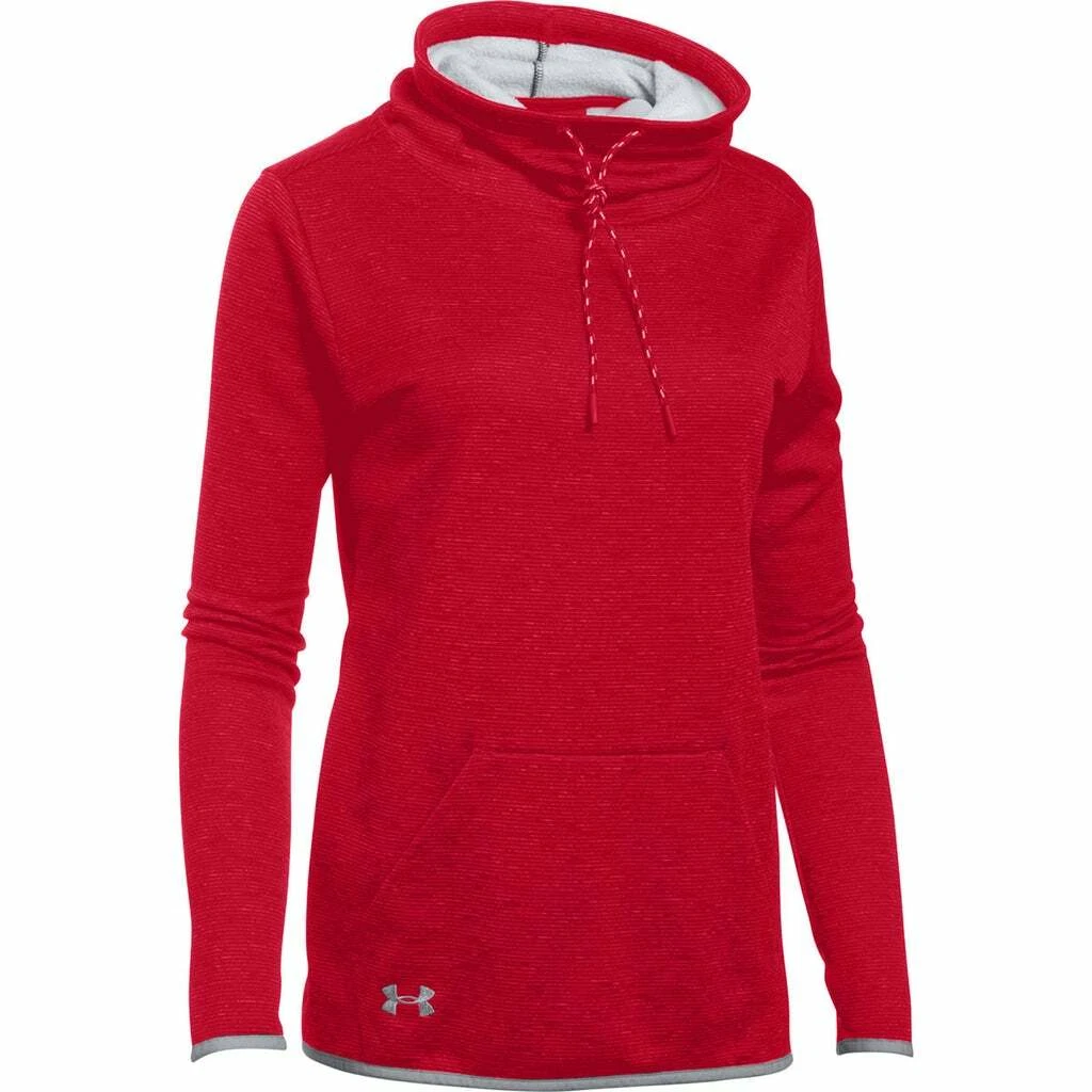 Under Armour Women s Armour Fleece Funnel Neck Pullover Small eBay